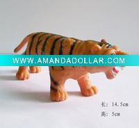 plastic tiger