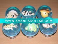 3D Seafish bouncing ball