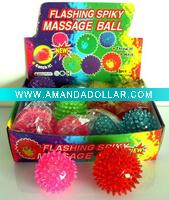 flashing massage ball