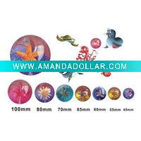 Glitters bounce ball
