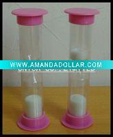 Wholesale sandglass timer/magic sand toys/30 second sand timer/plastic sand timer/2010 new toy