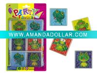 Wholesale maze game,sport game,square shape labyrinth game toys(6pcs pack)
