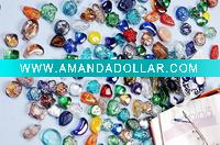 Wholesale glass gift;glass stone;glass marble in abnormality shapes