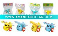 Wind up tumbling plane