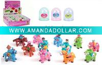 Wind up jumping animal