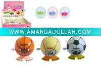 Wind up jumping ball