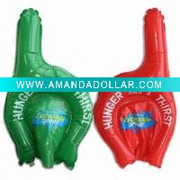 Wholesale cheer pvc hand