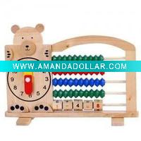 wooden toys/wooden abacus