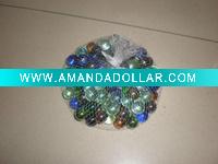 colourful glass marbles