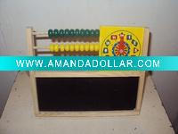 Wooden Abacus Blackboard Toy