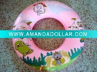 Wholesale inflatable swim ring ,life ring ( made of phthalate free pvc )