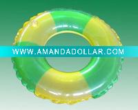 Wholesale inflatable swim ring , life ring ( made of phthalate free pvc)