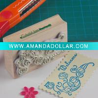 Wooden stamps