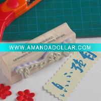 Wooden stamps