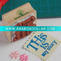 Wooden stamps