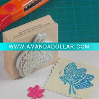Wholesale Wooden rubber stamp toy