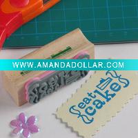 Wooden stamps