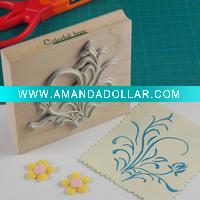 Wooden stamp toy