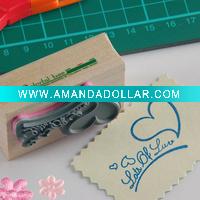 Wholesale Wooden stamps with texts