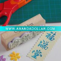 Wholesale Wooden rubber stamp toy