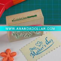 Wholesale Wooden stamps with texts
