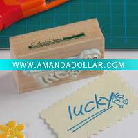 Wholesale Wooden stamps with texts