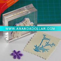 Wholesale Acrylic stamp,nice DIY gift