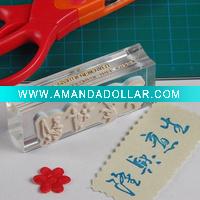 Wholesale Acrylic stamp,nice DIY gift