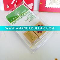 wooden stamp set