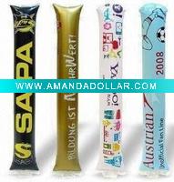 PE inflatable cheering stick