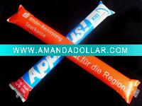 Polyester Inflatable Stick,Cheering Stick,Bangbang Stick