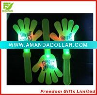 Wholesale Advertising Sport Event Gifts ,Flashing Plastic Hand Clap