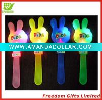 Wholesale Customized Flashing Children Gifts ,Plastic Hand Clap