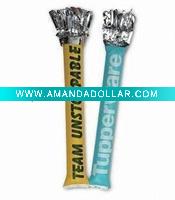 Inflatable cheering stick