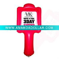 Wholesale Hottest Sector Shape Thunder Sticks,Inflatable Sector Slap Sticks