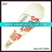 Inflatable cheering stick