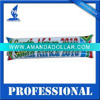 Wholesale EN71+6P tested passed Inflatable clappers sticks,inflatable cheer stick,PE noise maker