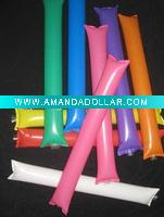 Wholesale i2010 fashion flatable cheering stick printing logo