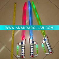 LED flashing sword