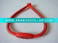 Wholesale fashion silicone bracelet