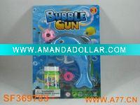 Toy bubble gun