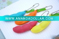 Edamame keyring