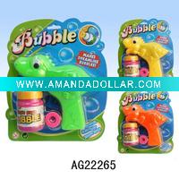 Wholesale Plastic dinosaur friction bubble shoot gun