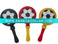 Wholesale promotion toy ,promotional hand shaking ,football hand clacber,hand clapper