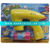 Battery Operated Bubble Gun with Light