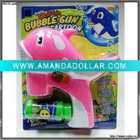 LED lights, solid, 1 bottle of bubble water, bubble gun
