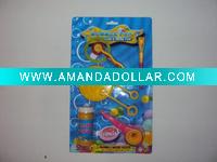 bubble water,plastic toys