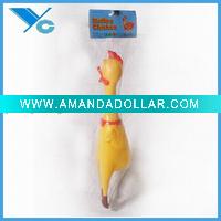 Vinyl Shrilling Chicken, Middle size