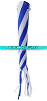 colorful striped windsock