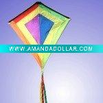 colourful diamond kite